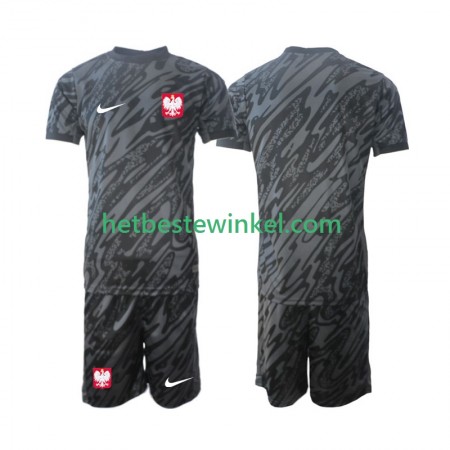 Polen Voetbalshirts Doelman Kind Uit 2024